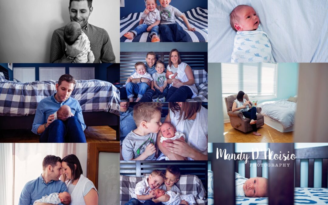 Ottawa Newborn Photographer – The Mann Family