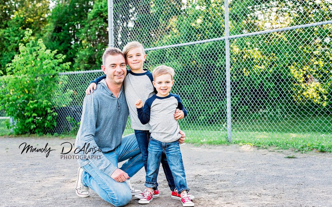 The Ballard Family – A love for baseball (Stittsville Family Photographer)